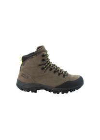 Jack Wolfskin, Herren, Trekkingschuh &raquo;REBELLION TEXAPORE MID M&laquo;, khaki-phantom, UK8-EU42, khaki-phantom, Robuster, hochwertiger Vollleder-