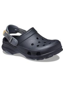 Crocs, Unisex, Clog &raquo;All Terrain Clog&laquo; Sommerschuh, Hausschuh, Badeschuh mit leicht genoppter Innensohle, schwarz, 28, F&uuml;r In- und Outdoor bestens 