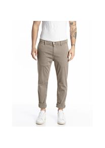 Replay, Herren, Chinohose &raquo;ZEUMAR&laquo; Slim Fit, Sand, L&auml;nge 32, 36 - L&auml;nge 32, Sand, Chinohose ZEUMAR von Replay