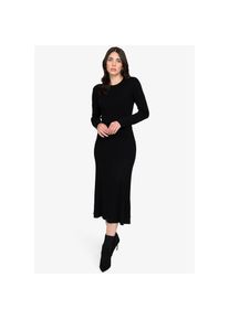 Sportalm Kitzb&uuml;hel, Damen, Strickkleid Ohne Tasche in Midil&auml;nge, schwarz, N-Gr, 40 - N-Gr, schwarz, Feminines Kleid mit schwingendem Rockteil von 