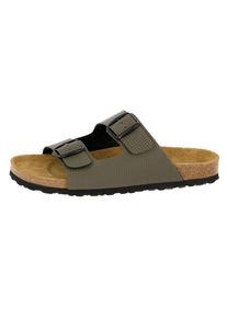 Lico, Damen, Pantolette &raquo;Pantolette Bioline Metal&laquo;, gr&uuml;n, 45, Pantolette Bioline Metal