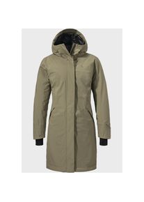 Sch&ouml;ffel Sch&ouml;ffel, Damen, Parka &raquo;Urban Ins Coat Style Gregale WMS&laquo; mit Kapuze, 4725 - braun, 44, Wasserdicht & atmungsaktiv dank 2-Lagen VENTURI Membrane