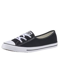 Converse, Damen, Sneaker &raquo;Chuck Taylor All Star Ballet Lace Ox&laquo;, Black, 37, Sommerlicher Sneaker von Converse mit Gummi-Einlegesohle