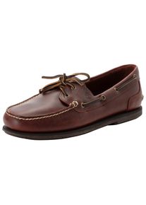 Timberland, Herren, Bootsschuh &raquo;CLASSIC BOAT CLASSIC BOAT 2 EYE&laquo;, BROWN, 44,5, BROWN, Bequemer Bootsschuh von Timberland