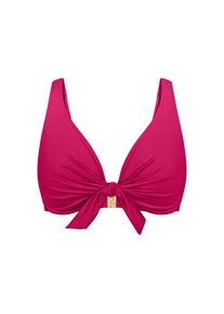 Triumph, Damen, B&uuml;gel-Bikini-Top &raquo;Summer Twist W&laquo; Eleganz und Komfort, berry, 44 - Cup B, Bikinioberteil mit B&uuml;gel und schmeichelhaftem tiefen 