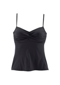 s.Oliver, Damen, B&uuml;gel-Tankini-Top &raquo;Spain&laquo; mit Wickeloptik, schwarz, Cup C, 38 - Cup C, schwarz, Mix-Kini nach Lust und Laune mixen
