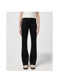 Wrangler, Damen, Bootcut-Jeans &raquo;Flare&laquo; im Retro-Design mit ausgestelltem Bein, RETRO BLACK, 28 - L&auml;nge 30, Retro-Jeans f&uuml;r Damen von Wrangler