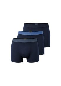 Schiesser, Herren, Boxershorts &raquo;95/5 Multipacks&laquo; 3er Pack, ohne Eingriff, Logobund, kurzes Bein, 908-Sonstiges, 4, 908-Sonstiges, Herren-Shorts im 3er