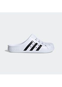 adidas Sportswear, Damen, Badesandale &raquo;ADILETTE CLOG&laquo;, Cloud White / Core Black / Cloud White, 42, Cloud White / Core Black / Cloud White, Ein Slip-On