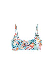 Venice Beach, Damen, Bustier-Bikini-Top &raquo;Caru&laquo; mit modernem Allover-Print, hellblau-bedruckt, Cup A/B, 34 - Cup A/B, hellblau-bedruckt, Bustier-Top 