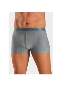 s.Oliver, Herren, Boxer &raquo;Boxershorts f&uuml;r Herren&laquo; Packung, 3 Stk. in Streifen und Uni aus Baumwoll-Mix, salbei-gestreift / hellsalbei-gestreift / 