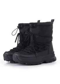 Icepeak, Damen, Winterboots &raquo;AHMAS MS&laquo; Winterschuhe, Winterstiefel, Snowboots, gef&uuml;ttert & wasserdicht, BASIC BLACK, 36, BASIC BLACK, Begueme 