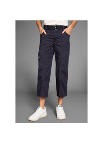 Kangaroos, Damen, Caprihose mit seitlich aufgesetzten Taschen, Dunkel Marine, N-Gr, 38 - N-Gr, Dunkel Marine, Caprihose f&uuml;r bequemen Tragekomfort
