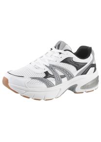 Skechers, Herren, Sneaker &raquo;SHADOW&laquo; , Chunky Sneaker, Schn&uuml;rschuh mit auff&auml;lliger Laufsohle, wei&szlig;-schwarz-grau, 48,5, Sportive Skechers Sneaker mit 