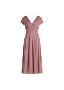 Vera Mont, Damen, Cocktailkleid &raquo;Cocktailkleid im Glitzer-Look&laquo;, Silver/Ros&eacute;, 46 - EURO, Passform: Ausgestellt