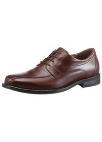 Waldl&auml;ufer Waldl&auml;ufer, Herren, Schn&uuml;rschuh &raquo;Henry&laquo; in Bequemweite G (=weit), Freizeitschuh, Halbschuh, Schn&uuml;rschuh, cognac, 7 (40,5), mit seitlichen Ziern&auml;hten