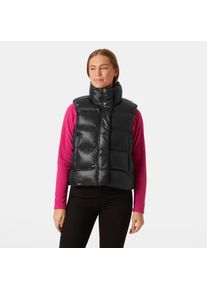 Helly Hansen, Damen, Steppweste &raquo;W JADE VEST&laquo; sportlicher Stil, mit Rei&szlig;verschluss, hochschlie&szlig;ender Kragen, BLACK, L, Steppweste im sportlichen Stil 