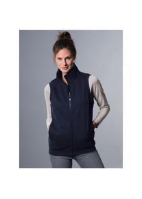 TRIGEMA, Damen, Steppweste &raquo;TRIGEMA Weste aus bequemem Sweat-Material&laquo; 1 Stk., navy, S, navy, Gestickte TRIGEMA-Schwinge auf Vorderteil