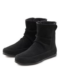 Vivance, Damen, Stiefelette &raquo;Stiefel, Boots&laquo; aus hochwertigem Leder mit Rei&szlig;verschluss, schwarz, 39, schwarz, Stiefelette aus hochwertigem Leder 