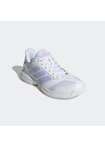 adidas Performance, Damen, Hallenschuh &raquo;LIGRA 8 INDOOR&laquo; geeignet f&uuml;r jeden Hallensport, Cloud White / Violet Tone / Clear Pink, 40, Dieser 