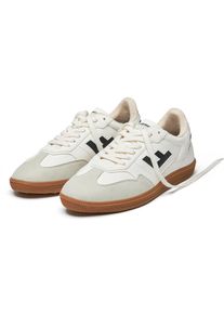 Flamingos Life, Damen, Sneaker &raquo;BURELA SLIM&laquo; veganer Sneaker, Obermaterial aus 70% Maisresten, PANNA BLACK, 38, Stylischer Sneaker von Flamingos Life 