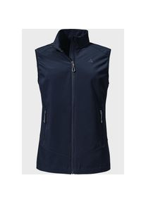 Sch&ouml;ffel Sch&ouml;ffel, Damen, Funktionsweste &raquo;Softshell Vest Tonion L&laquo;, 8820 - blau, 38, 8820 - blau, Gro&szlig;er Einsatzbereich durch winddichte VENTURI Membran
