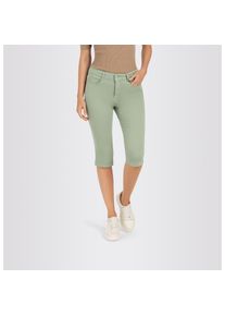 MAC, Damen, Caprihose &raquo;Dream-Sun&laquo; in hochelastischer Denim-Qualit&auml;t mit figurformenden Shaping-Effekt, dried rosemary, N-Gr, 40 - N-Gr, dried rosemary