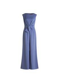 Vera Mont, Damen, Jumpsuit &raquo;Jumpsuit mit weitem Bein&laquo;, Tansanit Blue, 46 - EURO, Passform: Ausgestellt