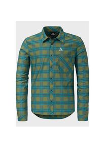 Sch&ouml;ffel Sch&ouml;ffel, Herren, Outdoorhemd &raquo;Shirt Pianosa M&laquo;, 6737 - gr&uuml;n, 6737 - gr&uuml;n, Hohe Bewegungsfreiheit durch 2-Wege-Stretch