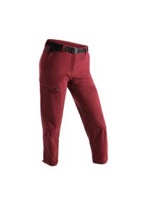 Maier Sports, Damen, Funktionshose &raquo;Lulaka 7/8&laquo; Damen Wanderhose, atmungsaktive und elastische Outdoor-Hose, weinrot, 38 - Normalgr&ouml;&szlig;en, Funktionale, 