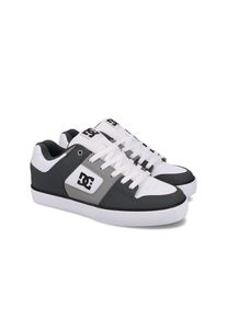 DC Shoes, Herren, Sneaker &raquo;Pure&laquo;, Grey/Grey/White, 6(38), Grey/Grey/White, Leder-, Nubukleder- oder Wildlederobermaterial...