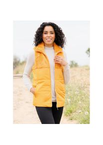 Classic Basics, Damen, Steppweste, ocker, 52, ocker, Passe im Vorder- und R&uuml;ckteil