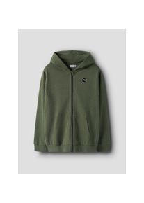 name it, Herren, Kapuzensweatjacke &raquo;NKMVIMO LS SWEAT CARD BRU NOOS&laquo;, Rifle Green, 122/128, Rifle Green, Sweatjacke von name it f&uuml;r Jungen