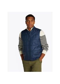 Tommy Hilfiger, Herren, Steppweste &raquo;SQUARE QUILTED VEST&laquo; Mit Rundhalsausschnitt, Night Sky, XXL, Steppweste von Tommy Hilfiger Menswear
