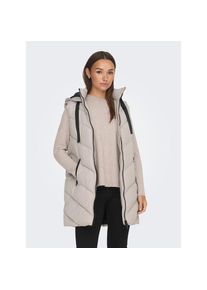 Jacqueline de Yong JDY, Damen, Steppweste &raquo;SKYLAR LIFE HOOD WAISTCOAT OTW NOOS&laquo;, Chateau Gray Detail:BLACK, XL, Chateau Gray Detail:BLACK, Steppweste von JDY