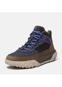 Timberland, Herren, Chelseaboots &raquo;GREENSTRIDE MOTION 6MID LACE UP SNEAKER&laquo; Winterstiefel, Schn&uuml;rstiefel, Winterschuhe, Stiefelette, DARK BLUE NUBUCK, 