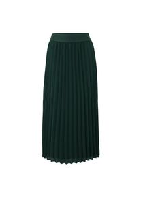 Zero, Damen, Faltenrock &raquo;Faltenrock mit elastischem Bund&laquo;, Green Forest, 36, Green Forest, Passform: Figurbetont