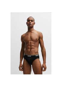 BOSS, Herren, Slip &raquo;Brief 3P Power&laquo; 3 Stk. Elastikbund mit Logo, Open Miscellaneous 962, 3 Stk., M - 3 Stk., Open Miscellaneous 962, Dreier Pack Brief