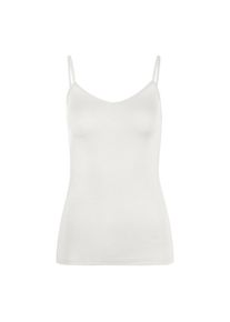 Lascana, Damen, Unterhemd Packung, 2er-Pack, 2 Stk. Spaghettitr&auml;ger-Top, Unterziehshirt, creme, schwarz, 32/34 - 2 Stk., Lascana Spaghettitop im 2er-