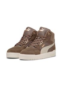 Puma, Damen, Sneaker &raquo;SHUFFLE DOWNTOWN MID WTR&laquo; Winterschuhe, Sneakerboots, gef&uuml;ttert, Flat Bronze-Desert Dust-Puma Gold, 45, Flat Bronze-Desert Dust-