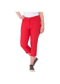KjBRAND, Damen, Caprihose &raquo;Betty 7/8&laquo; Sommerhose, rot, 46 - N-Gr, KjBRAND Hose Betty in 7/8