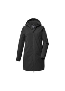 G.I.G.A. by Killtec G.I.G.A. DX by killtec, Damen, Parka &raquo;GS 154 WMN PRK&laquo; Ultraleichter, urbaner Parka, 100% wasserdicht, verstellbar, recycelt, schwarz, 36, 
