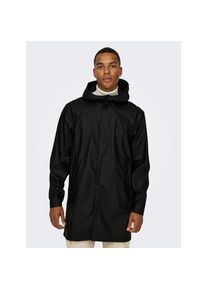 Only & Sons ONLY & SONS, Herren, Regenmantel &raquo;ONSLUCA RAIN COAT OTW&laquo;, Black, L, Black, Mantel von Only & Sons