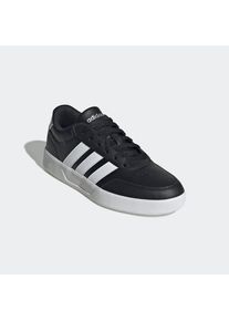 adidas Sportswear, Damen, Sneaker &raquo;BREAKNET 3.0&laquo;, Core Black / Cloud White / Silver Metallic, 40, Cooler, klassischer Schuh mit 3-Streifen-Design.