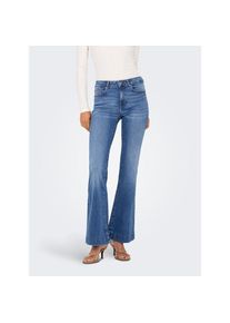 Only, Damen, Bootcut-Jeans &raquo;ONLBLUSH MID RETROFLARED DNM DIA550 NOOS&laquo;, Medium Blue Denim, XS (34) - L&auml;nge 32, Jeans von Only