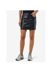 Noisy may, Damen, Lederrock &raquo;NMKATE NW PU SKIRT NOOS&laquo;, Black, L, Black, Minirock von Noisy may