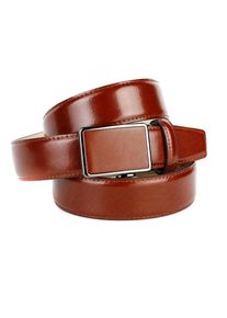 Anthoni Crown, Herren, Lederg&uuml;rtel Trendige G&uuml;rtel f&uuml;r Anz&uuml;ge und Freizeit, cognac, 90, Keine Dornschlie&szlig;e und keine L&ouml;cher im Leder