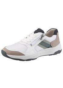 Waldl&auml;ufer Waldl&auml;ufer, Herren, Sneaker &raquo;H-TOM&laquo; , Schn&uuml;rschuh, Halbschuh, Freizeitsneaker in Komfortweite H, wei&szlig; kombiniert, 8 (42), wei&szlig; kombiniert, Sneaker mit