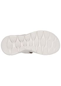 Skechers, Damen, Sandale &raquo;GO WALK FLEX SANDAL-ENTICING&laquo; mit Slip-ins Funktion, natur, 35, natur, Bequeme Sandale mit gepolstertem Fersenriemen