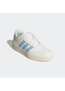 adidas Sportswear, Damen, Sneaker &raquo;BREAKNET 3.0&laquo;, Core White / Glow Blue / Off White, 40,5, Cooler, klassischer Schuh mit 3-Streifen-Design.